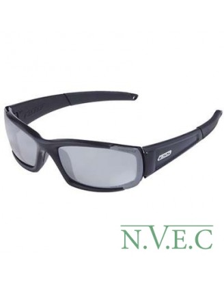 Очки CDI Black Polarised Mirrored Gray (очки с усиленной оправой, затемненные линзы с антибликовым покрытием, цвет черный) 740-0