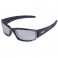Очки CDI Black Polarised Mirrored Gray (очки с усиленной оправой, затемненные линзы с антибликовым покрытием, цвет черный) 740-0
