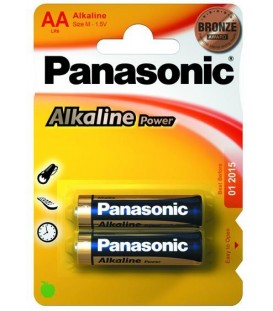 Батарея Panasonic ALKALINE POWER AA BLI 2