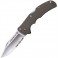 Нож Cold Steel Code-4 Clip Point Half Serr.