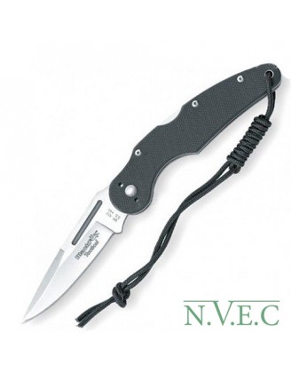 Нож Fox Black Fox Pocket G10 Handle Satin Finish Plaine Edge