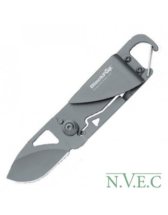 Нож Fox Black Fox Pocket Handle Titanium Coating Lite Gray