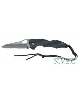 Нож Fox Pocketknife G10 Handle Titanium Coating Blade 1/3 serrated
