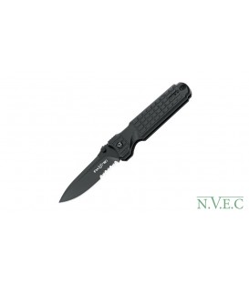 Нож Fox PREDATOR 2F M/CO SERR черный