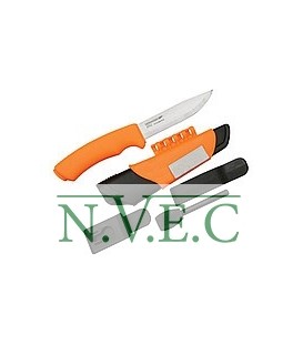 Нож MORA Bushcraft Survival, stainless steel, блистер ц:оранжевый