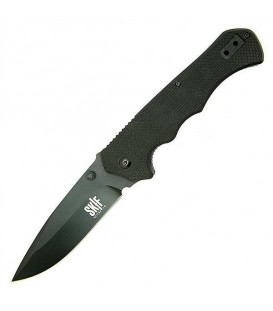 Нож SKIF 566BL liner lock folder 440С,G-10 ц:черный