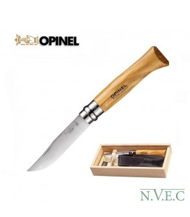 Нож Opinel 8VRI, чехол, в упаковке