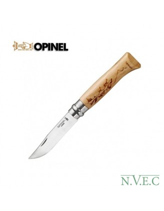 Нож Opinel 8 VRI Серна, дуб
