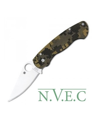 Нож Spyderco Military, G-10, камуфляж