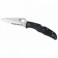 Нож Spyderco Endura, FRN черный, полусеррейтор