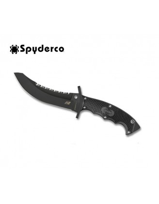 Нож Spyderco Warrior, Black Blade, H1