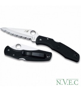 Нож Spyderco Salt 1Spyderedge FRN ц:black