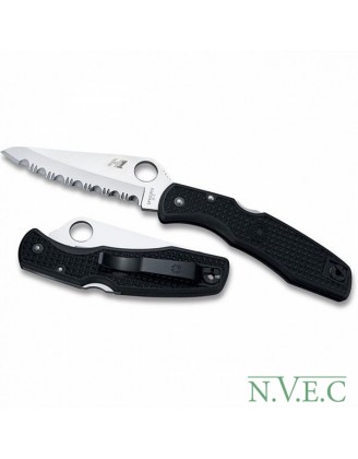 Нож Spyderco Salt 1Spyderedge FRN ц:black