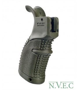 Рукоятка пистолетная FAB Defense прорезиненная для M16\M4\AR15, ц:olive drab