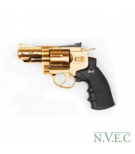 Револьвер пневматический ASG Dan Wesson 2.5" 4,5 мм Gold