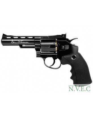 Револьвер пневматический ASG Dan Wesson 4" Black 4,5 мм