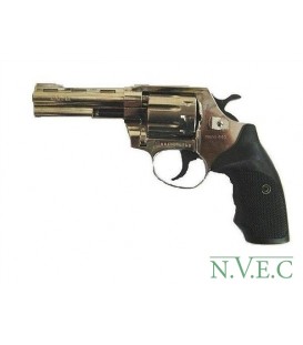 Револьвер флобера Alfa мод 440 никель пластик 4 мм