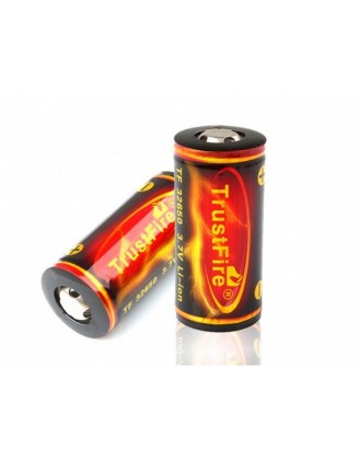 Аккумулятор литиевый Li-Ion 32650 TrustFire 3.7V (6000mAh), защищенный