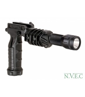 Рукоятка передняя CAA Front Grip Combined With Flash Light Adapter