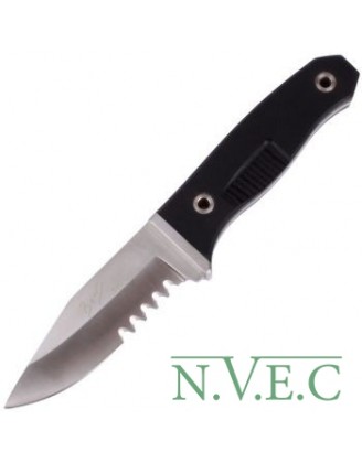 Нож Gerber Carbon Fixed Blade, рукоятка карбон (длина: 21.4cm, лезвие: 10.5cm), зубчатый