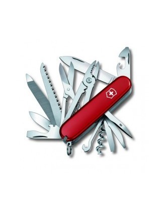 Нож складной, мультитул Victorinox HANDYMAN (91мм,24 функции), красный 1.3773