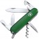 Нож складной, мультитул Victorinox SPARTAN (91мм, 12 функций), зеленый 1.3603.4