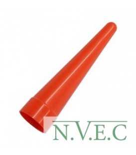Диффузор сигнальный капля для фонарей Nitecore NTW34 (34mm), красный