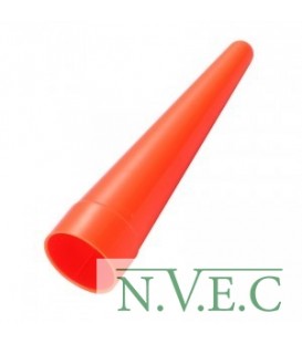 Диффузор сигнальный "капля" для фонарей Nitecore NTW40 (40mm), красный