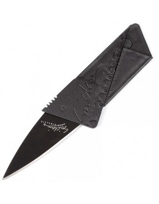 Нож кредитная карта Iain Sinclair Cardsharp (длина: 14.2cm, лезвие: 6.2cm), черный, без коробки