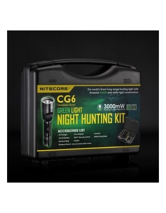 Набор для ночной охоты Nitecore CG6, в подарочном кейсе