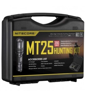 Набор для ночной охоты Nitecore MT25, в подарочном кейсе