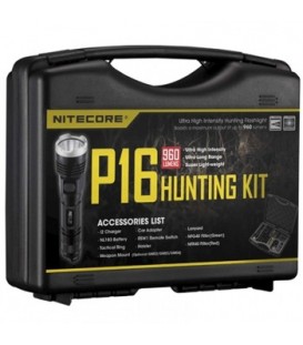 Набор для ночной охоты Nitecore P16, в подарочном кейсе