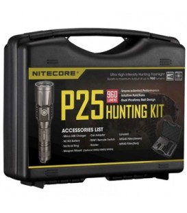 Набор для ночной охоты Nitecore P25, в подарочном кейсе