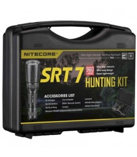 Набор для ночной охоты Nitecore SRT7, в подарочном кейсе