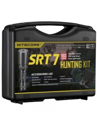 Набор для ночной охоты Nitecore SRT7, в подарочном кейсе Набор для ночной охоты Nitecore SRT7, в подарочном кейсе