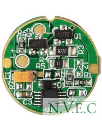 Цифровой драйвер светодиода для фонарей (TrustFire Z6, C8, Z3, X9, WF-501B), 5 режимов