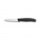 Нож бытовой, кухонный Victorinox SwissClassic (лезвие: 80мм), черный 6.7603