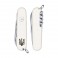 Нож складной, мультитул Victorinox SPARTAN UKRAINE Трезубец (91мм, 12 функций), белый 1.3603.7R1