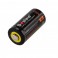 Аккумулятор литиевый LiFePO4 CR123A / 16340 Soshine 3.0V (600mAh), защищенный
