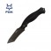 Нож Fox Havok Clip Point black DLC ц:black