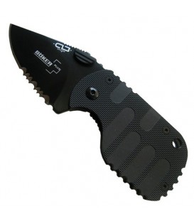 Нож Boker Plus Subcom All Black Клинок 4.8 cm. (01BO586)