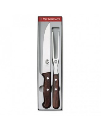 Набор кухонный Victorinox, нож+вилка, розовое дерево 5.1010.2