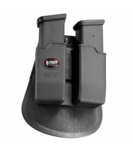 Подсумок Fobus для двух магазинов Glock 17/19, с креплением на ремень, поворотный