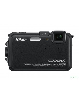 Цифровая фотокамера Nikon COOLPIX AW100 черный