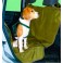 Автогамак - накидка VEKTOR  на автомобильные кресла для перевозки собак, однослойная, с водоотталкивающим PU покрытием