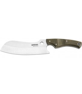 Нож Boker Gorm Santoku , зелёная микарта