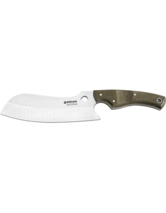 Нож Boker Gorm Santoku , зелёная микарта