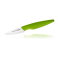 Нож для чистки овощей керамический 70мм, зеленая рукоять