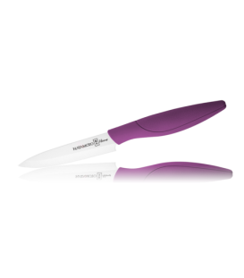 Нож универсальный керамический 110мм, фиолетовая рукоять