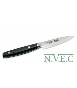 Овощной нож,  сталь VG-10, 33слоя, 90мм, микарта рукоять